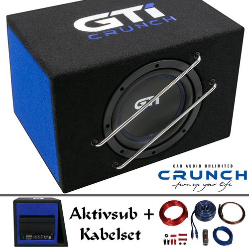Crunch gti800a aktivsubwoofer - crunch,